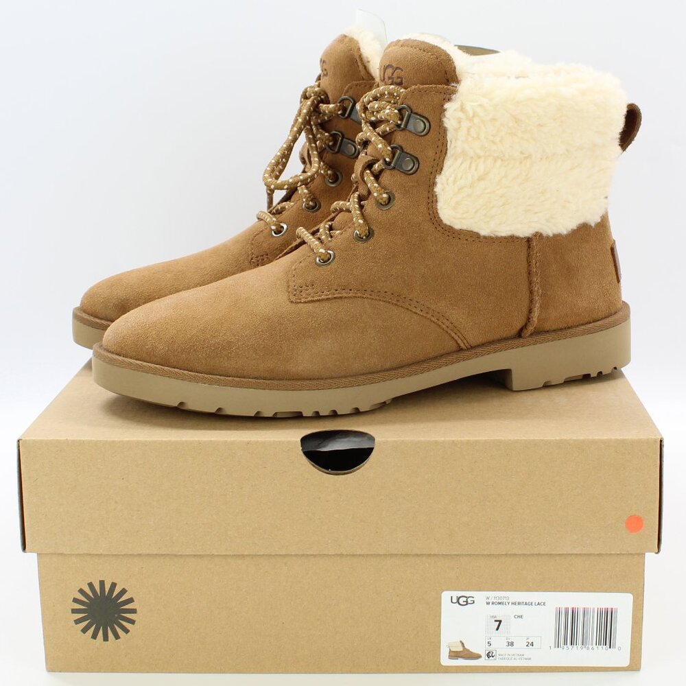 NEW UGG Romely Heritage Suede Boot/ Bootie-US 7